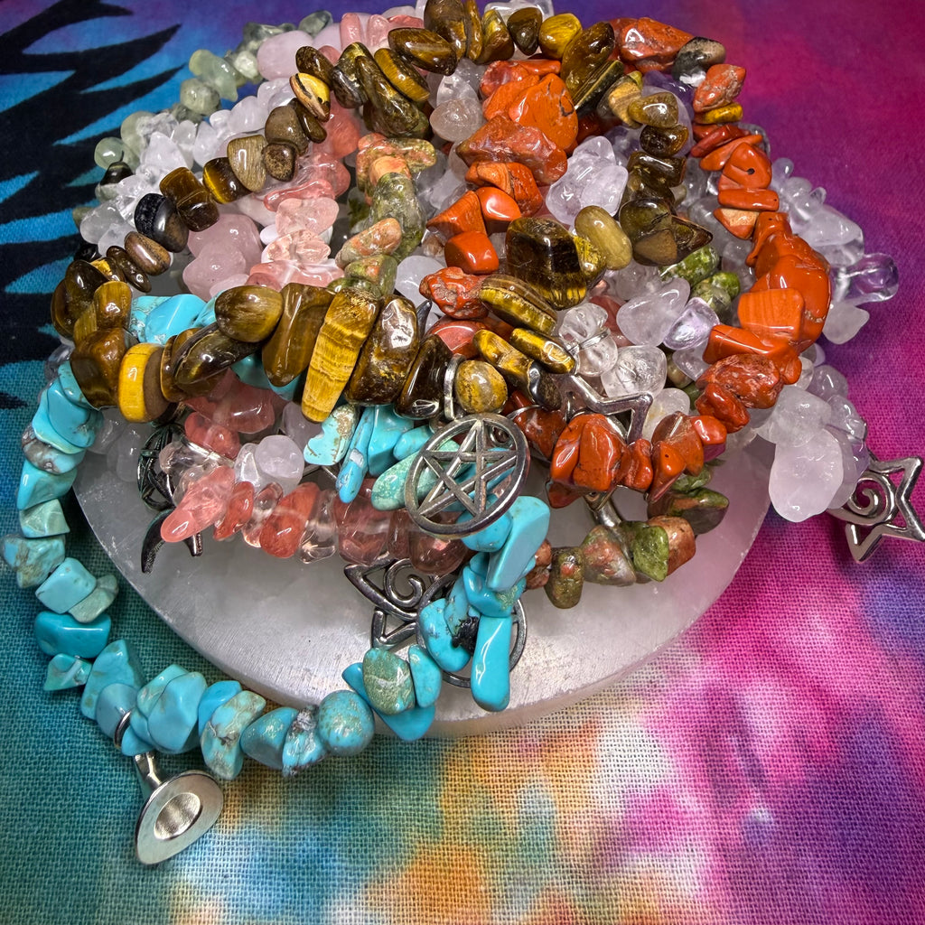 Pulseiras de cristal